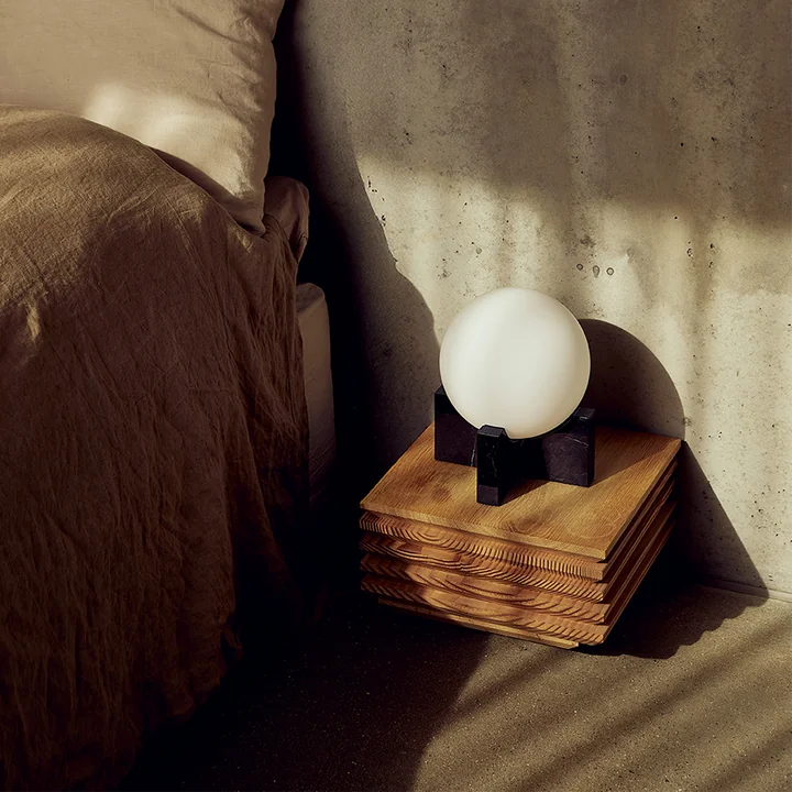 Frandsen - Hito Table lamp / wall lamp, black and white