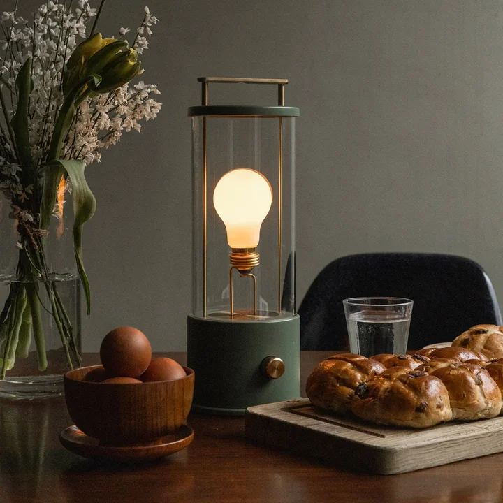 The Muse LED rechargeable table lamp from Tala
