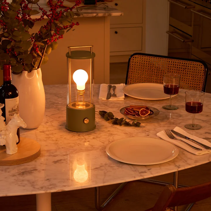 The Muse LED rechargeable table lamp from Tala