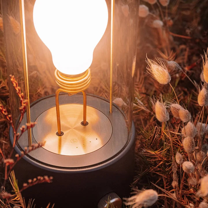 The Muse LED rechargeable table lamp from Tala