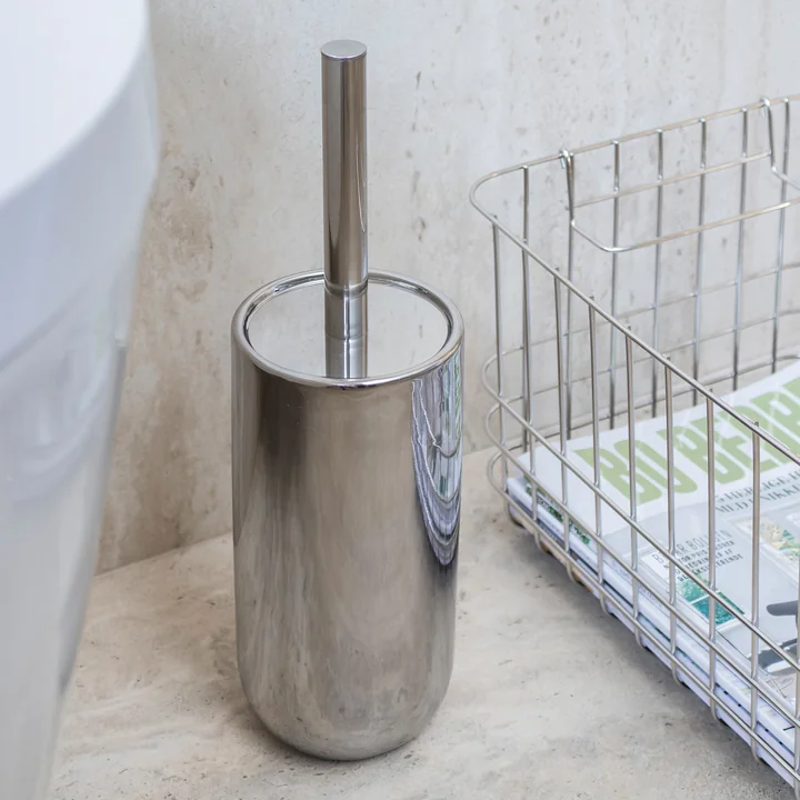 Mette Ditmer - Lotus Toilet brush, chrome