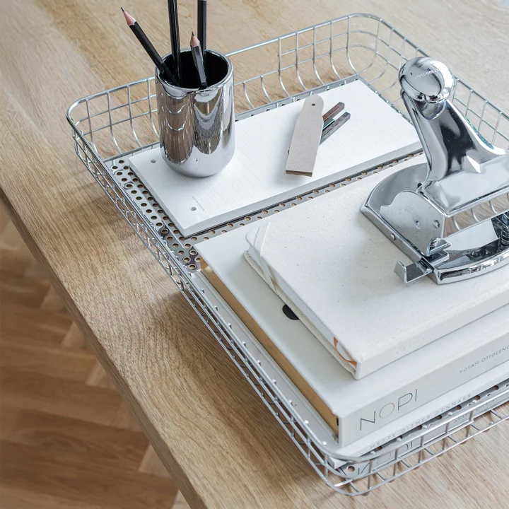 Mette Ditmer - Lift Tray, chrome