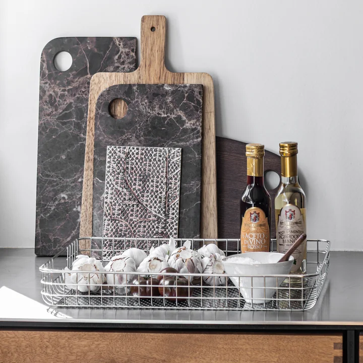 Mette Ditmer - Lift Tray, chrome