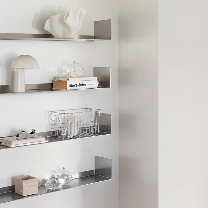 Mette Ditmer - Float Shelf, 80.5 x 17 cm, steel