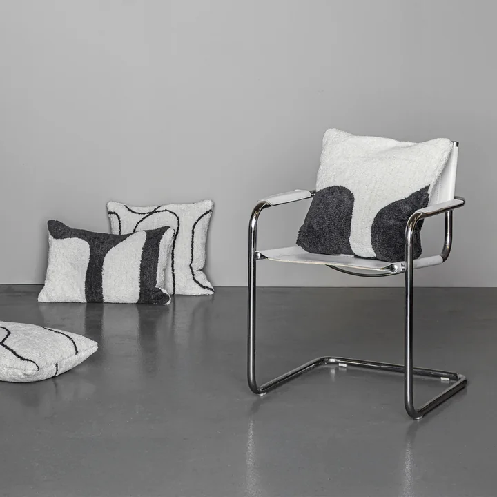 Mette Ditmer - Figura Tufted cushion cover, off-white