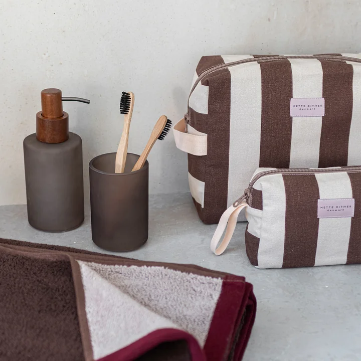 Mette Ditmer - BRING IT Cosmetic bag and toiletry bag, brown