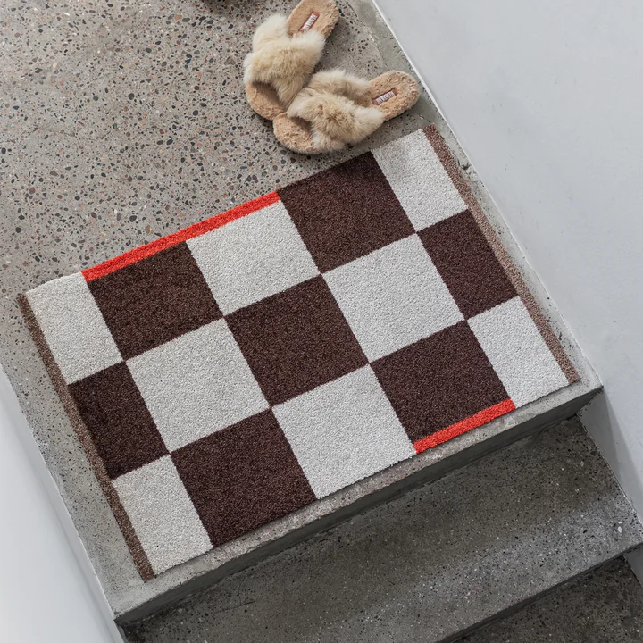 Mette Ditmer - Square Doormat, 55 x 80 cm, brown