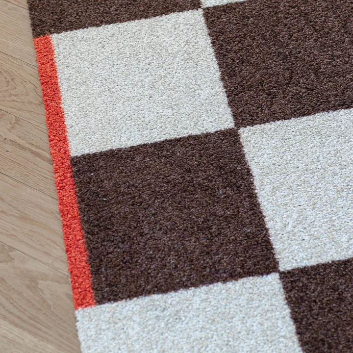 Mette Ditmer - Square runner, brown