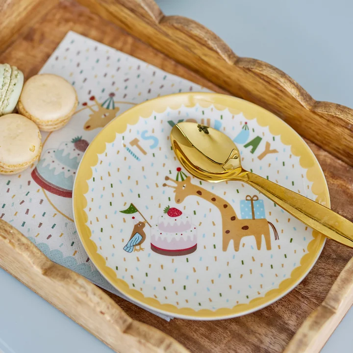 Bloomingville Mini - Celebrate plate