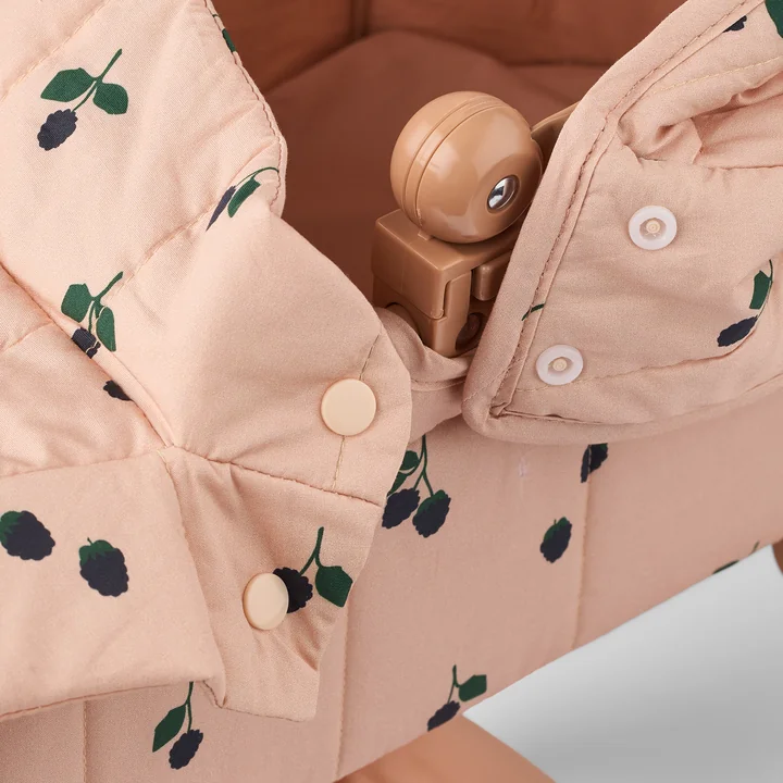 LIEWOOD - Adaline doll's pram, berry / pale tuscany