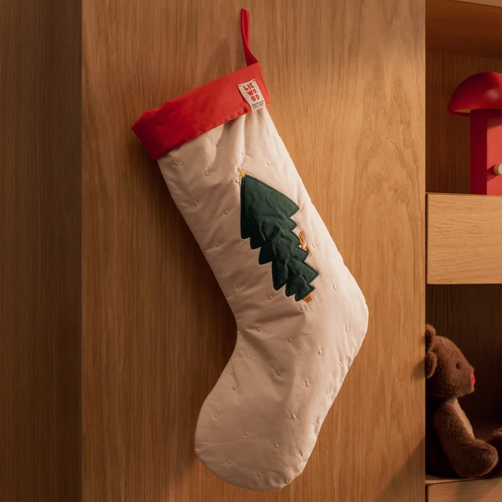 LIEWOOD - Basil Christmas sock, Holiday / sandy