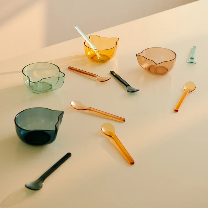 LIEWOOD - Berno bowls, 275 ml, indigo multi mix (set of 4)