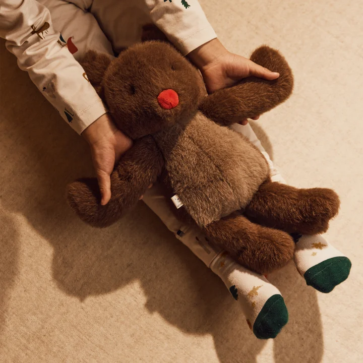 LIEWOOD - Berto reindeer teddy bear, pecan
