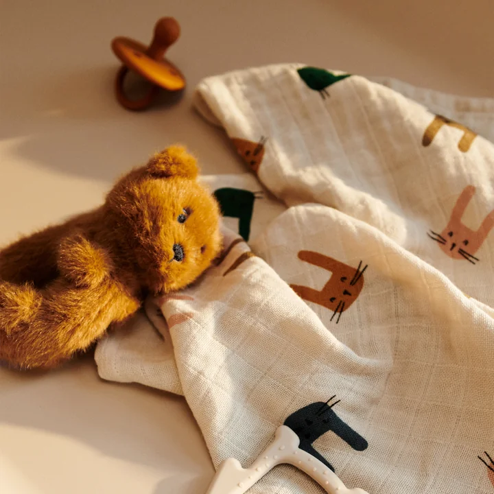 LIEWOOD - Binnie teddy bear small, golden caramel