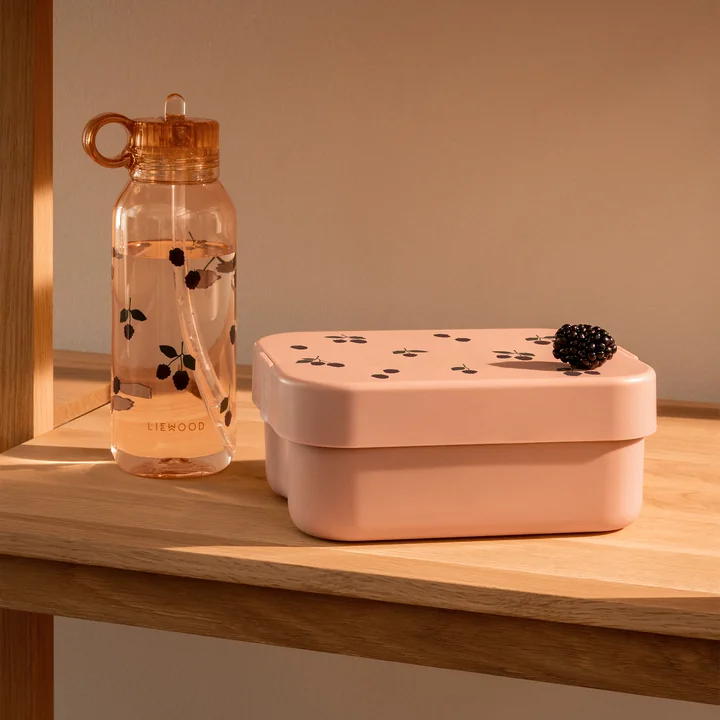 LIEWOOD - Chelsey lunch box set, 500 ml, berry / pale tuscany