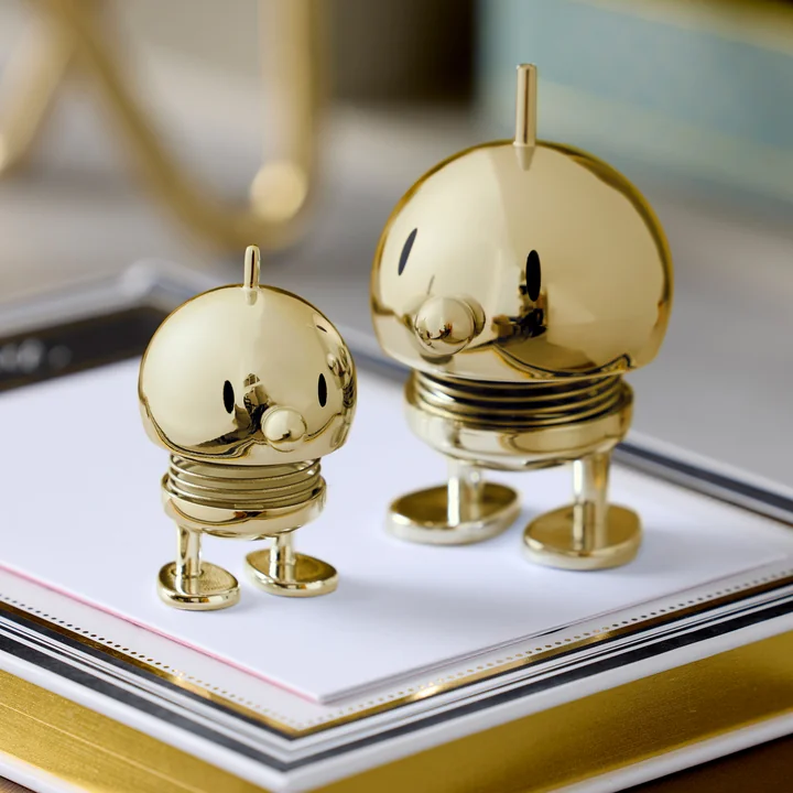 Hoptimist - Small Bumble , gold (set of 2)