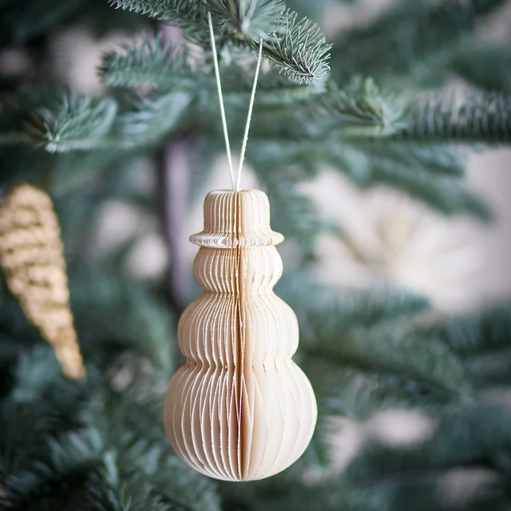 Bloomingville - Felip Christmas ornament, white