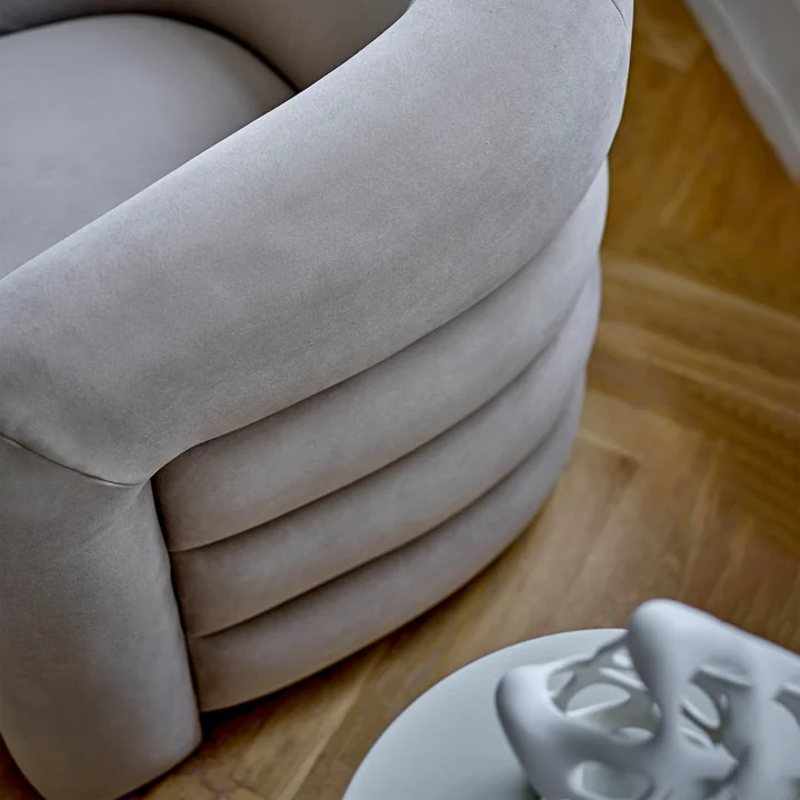 Bloomingville - Joel Lounge chair, gray