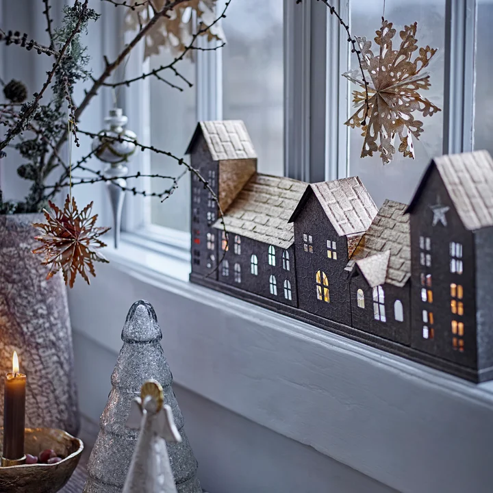 Bloomingville - Noeli tea light holder, gold