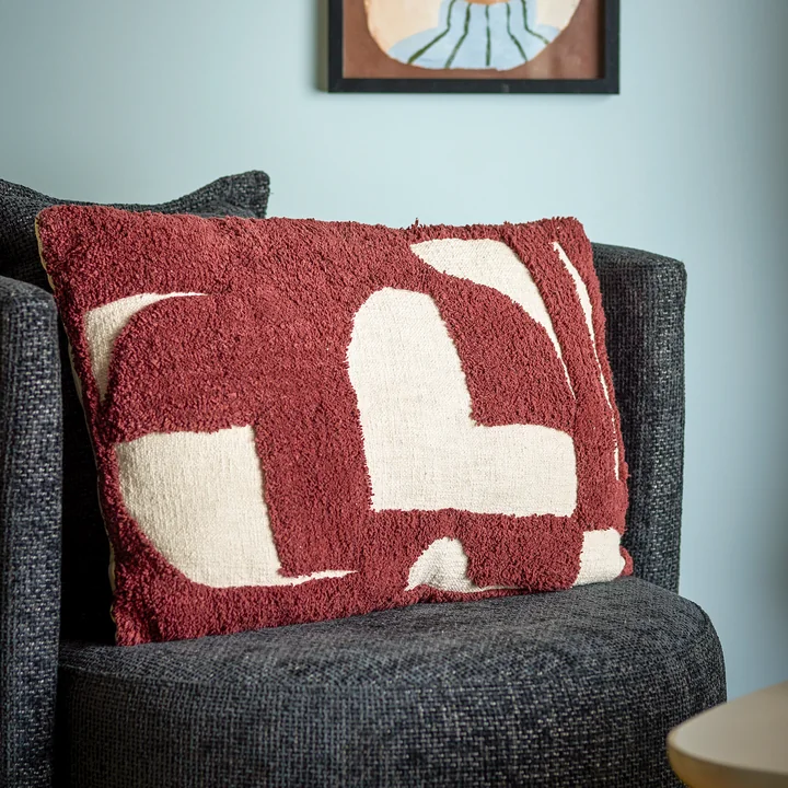 Bloomingville - Olica Cushion 60 x 40 cm, red