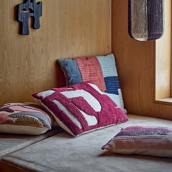 Bloomingville - Olica Cushion 60 x 40 cm, red