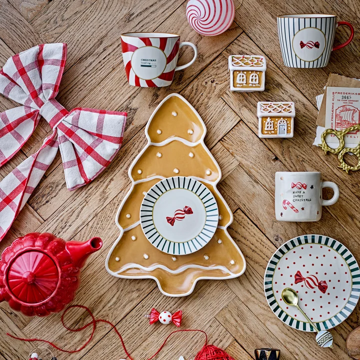 Bloomingville - Zwirl Christmas tree baubles