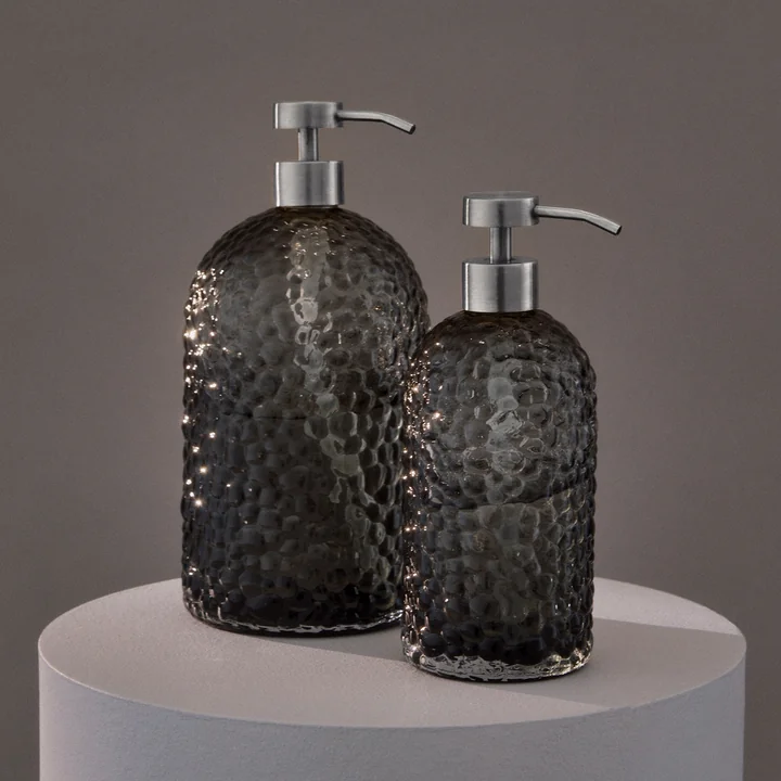 AYTM - Arura soap dispenser, black / silver