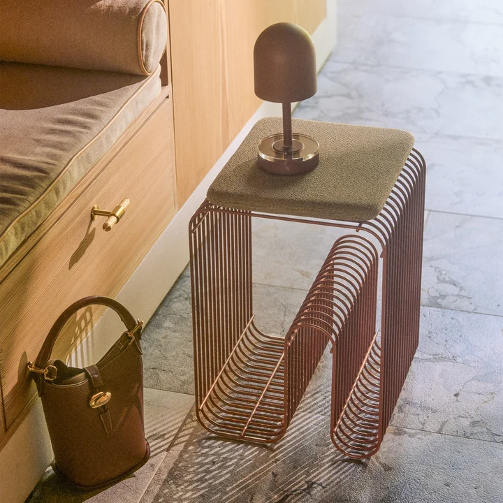 AYTM - Curva Stool, amber