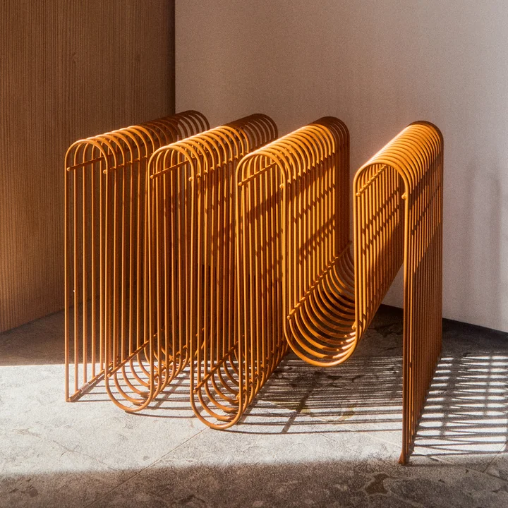 AYTM - Curva Magazine holder, amber