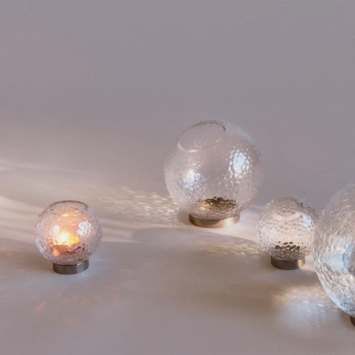 AYTM - Globe Bubbles, clear / silver