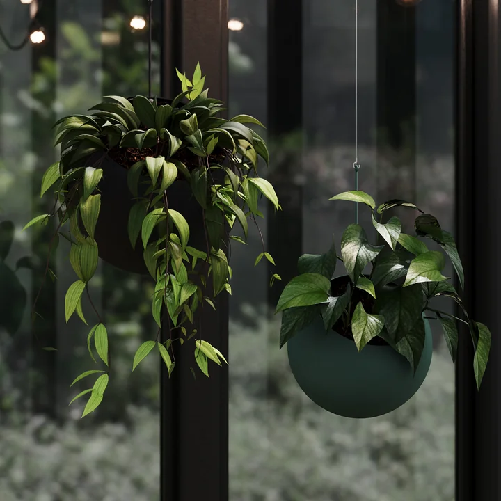 AYTM - Globe Hanging flower pot, forest