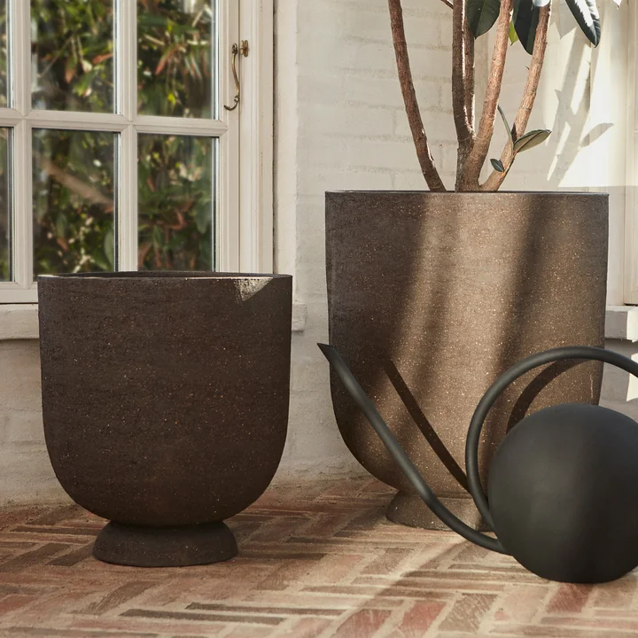 AYTM - Terra flower pot, java brown