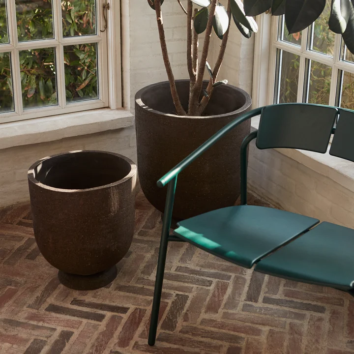 AYTM - Terra flower pot, java brown