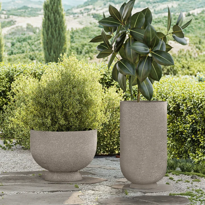 AYTM - Terra flower pot, sand