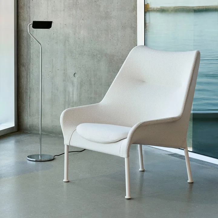 HAY - O2 lounge chair, eggshell / cream (lift)