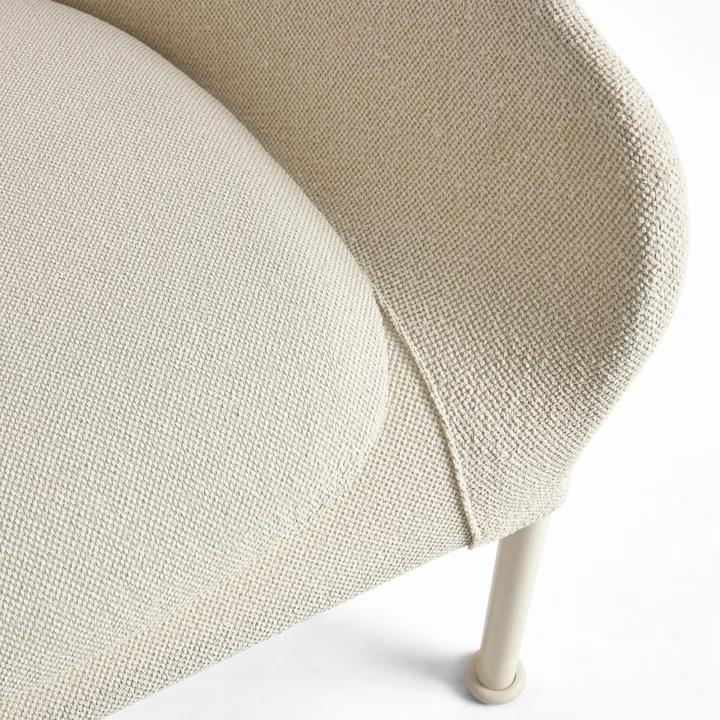 HAY - O2 lounge chair, eggshell / cream (lift)