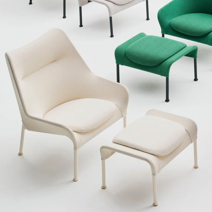 HAY - O2 lounge chair and ottoman