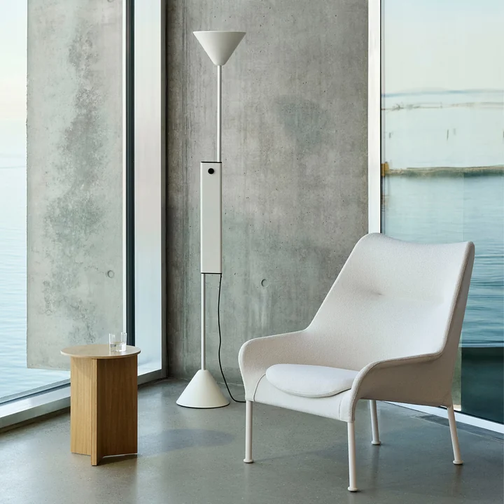 HAY - Twist Floor lamp, cream white