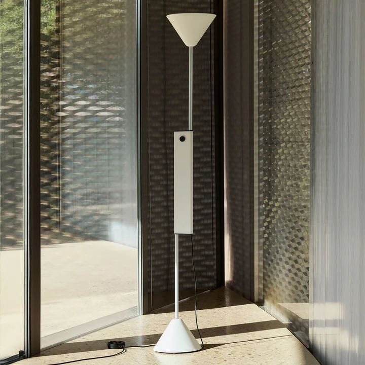 HAY - Twist Floor lamp, cream white