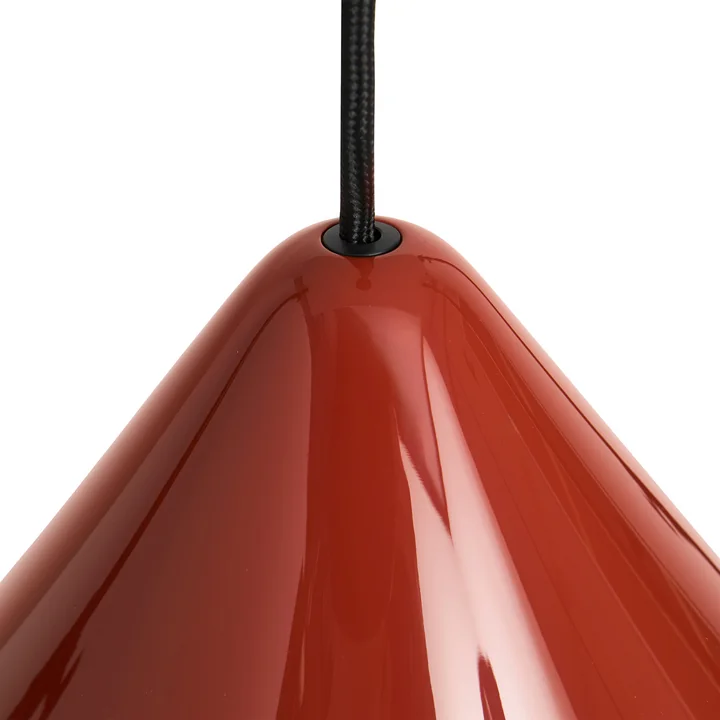 HAY - Compass Pendant light, Ø 26 cm, pompeian red