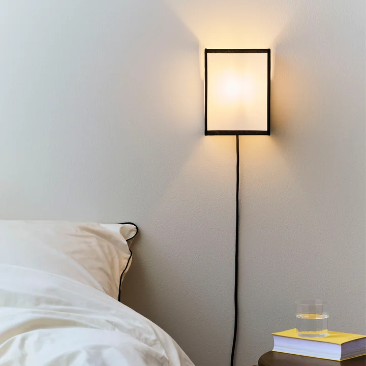 HAY - Ava Square Wall light, white