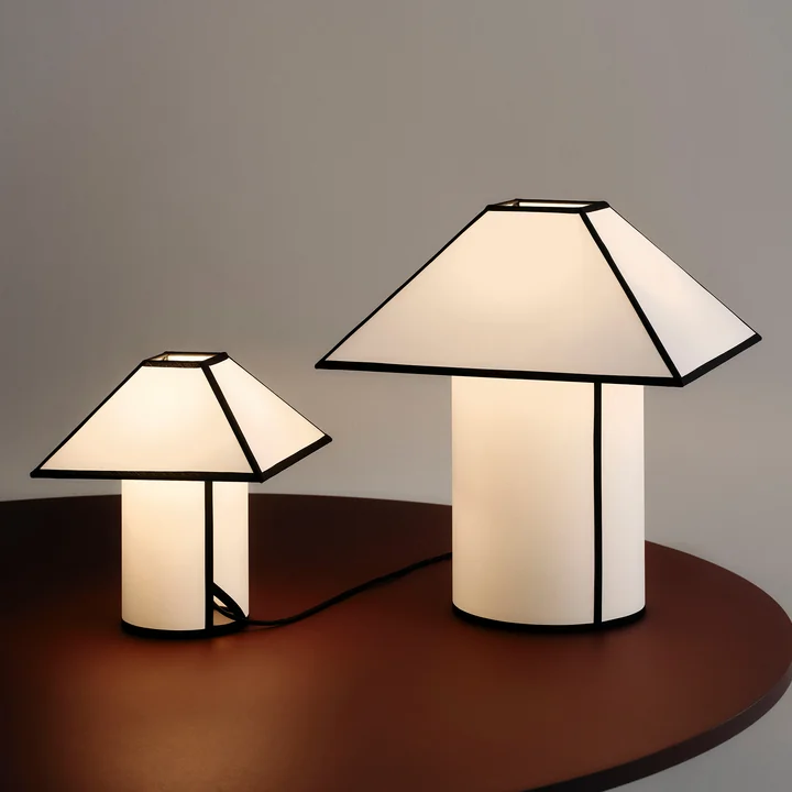 HAY - Ava Pyramid Table lamps, white