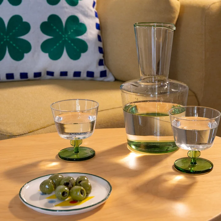 & klevering - Petal carafe 1.3 L, green