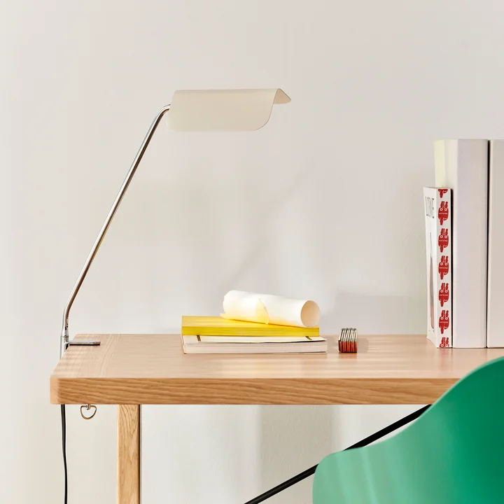 HAY - Apex Desk clamp lamp, oyster white