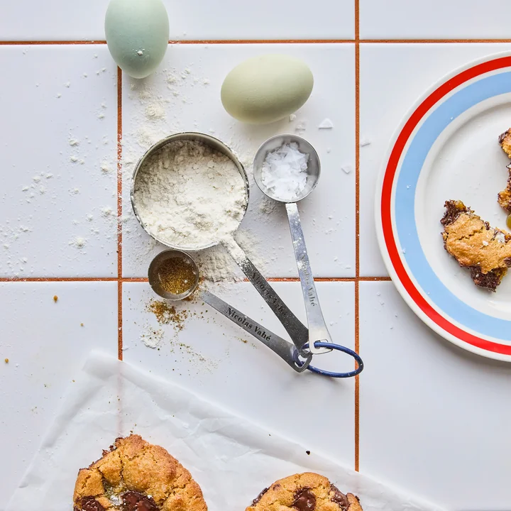 Nicolas Vahé - Measure measuring spoon, silver (set of 3)