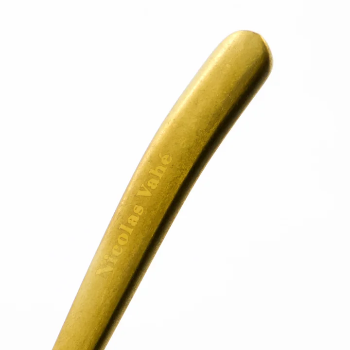 Nicolas Vahé - Spoon teaspoon, antique gold finish (set of 4)