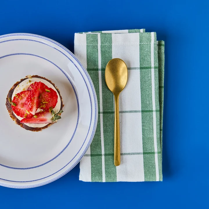 Nicolas Vahé - Spoon teaspoon, antique gold finish (set of 4)