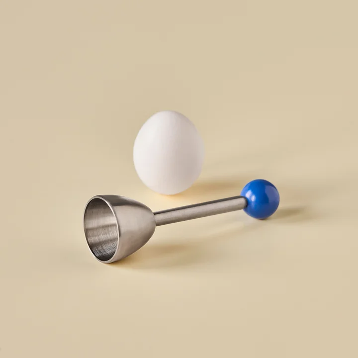 Nicolas Vahé - Egg opener, H 13 cm, blue