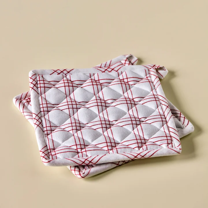 Nicolas Vahé - Chef pot holder, red (set of 2)