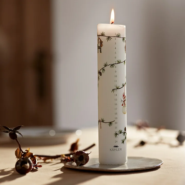 Kähler Design - Hammershøi 2025 Advent candle